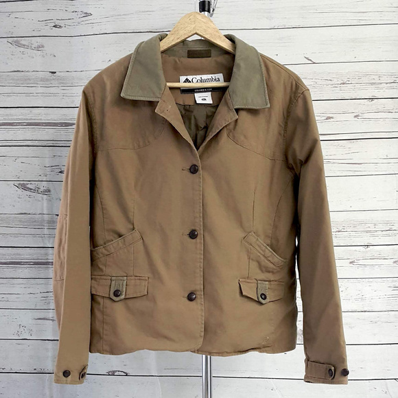 Columbia Jackets & Blazers - Columbia River Resort brown button front jacket/XL